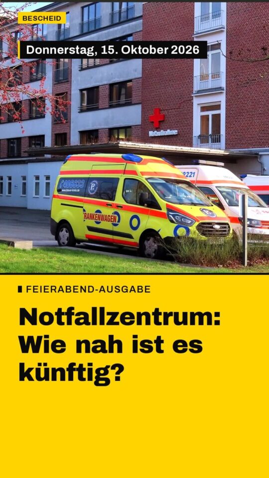 Erstes Bild der Ausgabe: Notfallzentrum: Wie nah ist es künftig?