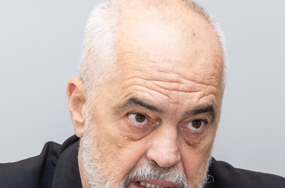 Archivbild Mai 2026: Edi Rama in Tallinn zu „Tag fünf: 500 Festnahmen“