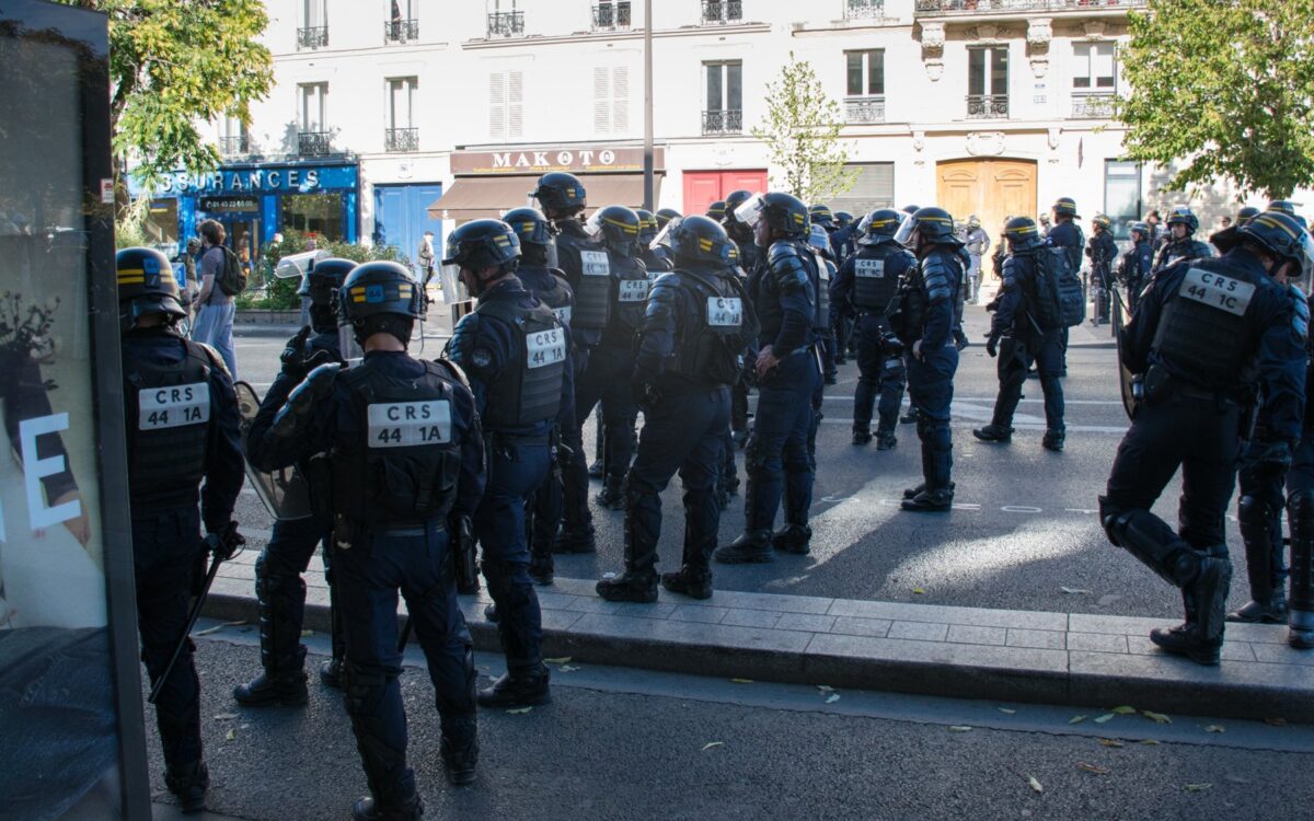 Archivbild 06.10.2026 zu „Frankreich: 166 Festnahmen bei Protesten“