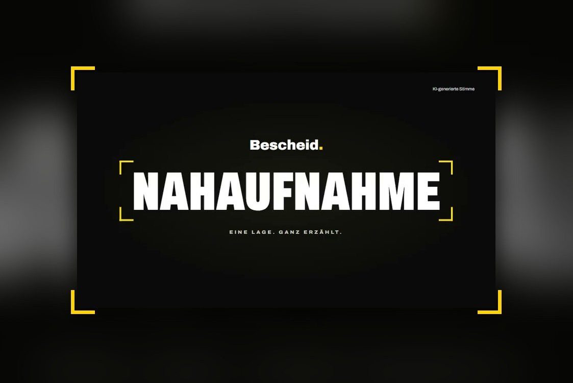 Neu: Bescheid – Nahaufnahme