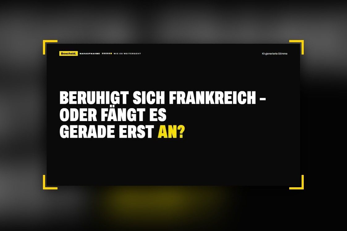 Heute, 20 Uhr, auf YouTube