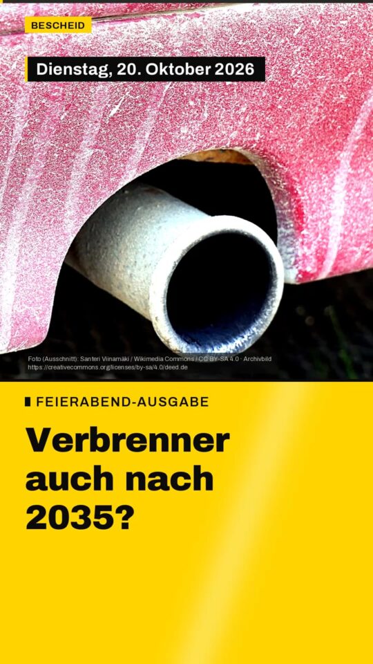 Erstes Bild der Ausgabe: Verbrenner auch nach 2035?