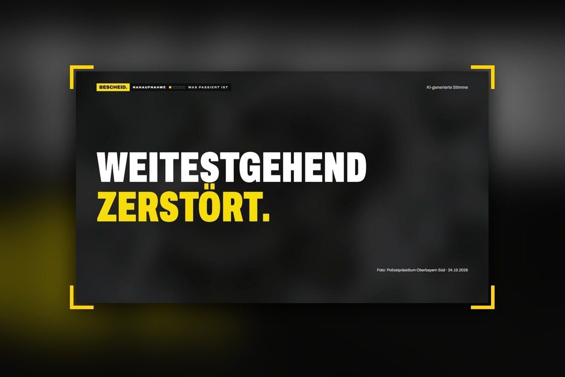 Weitestgehend zerstört