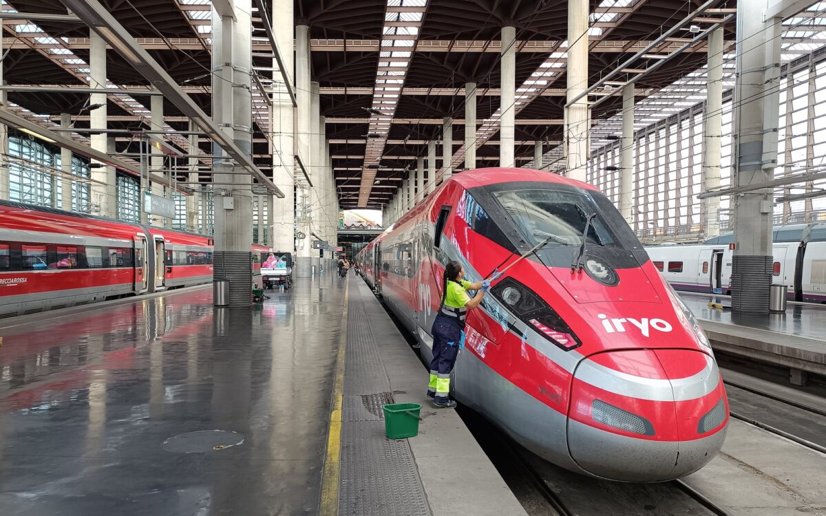Archivbild 2023: Iryo-Zug in Madrid-Atocha zu „Warum? Ursache offiziell unklar“